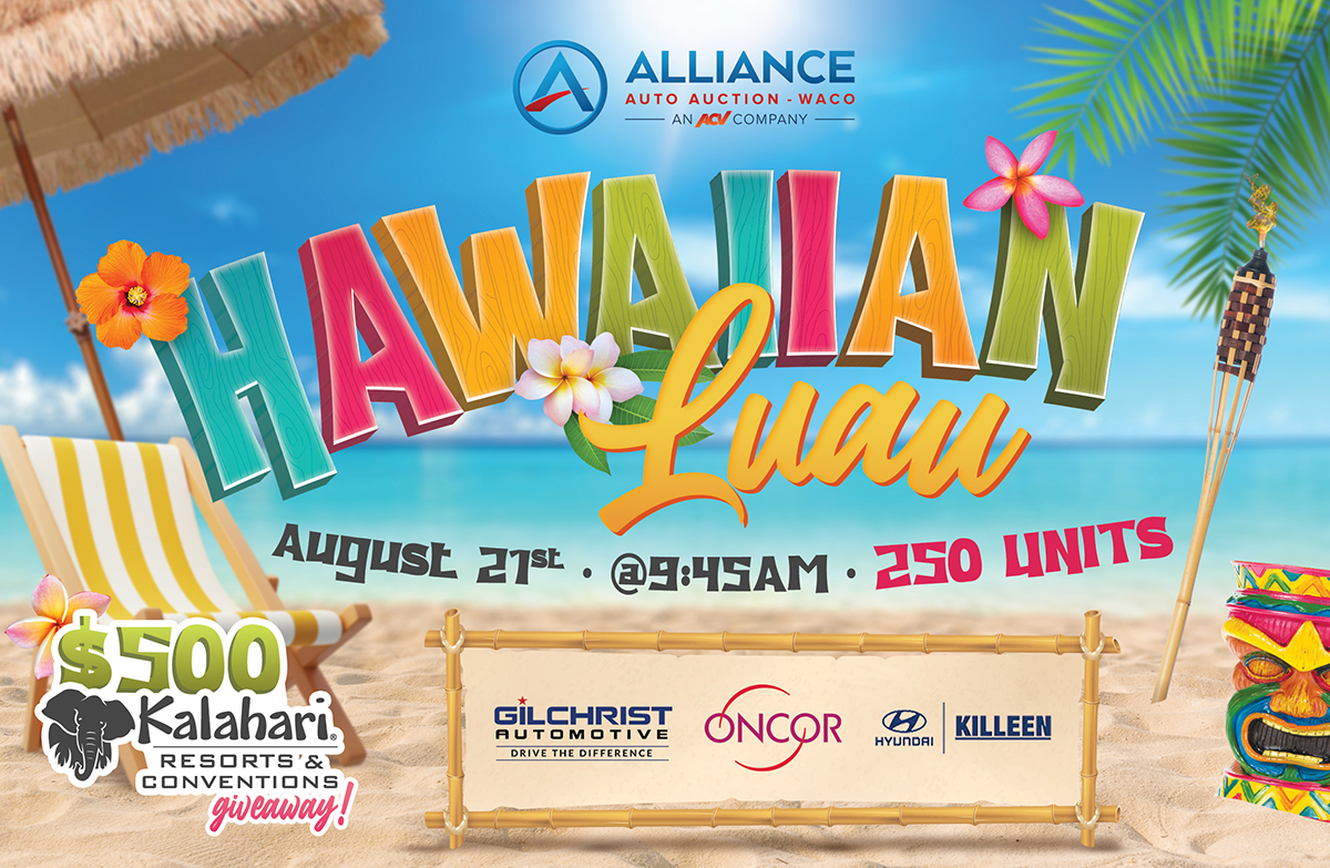 Alliance Waco: Luau Sale