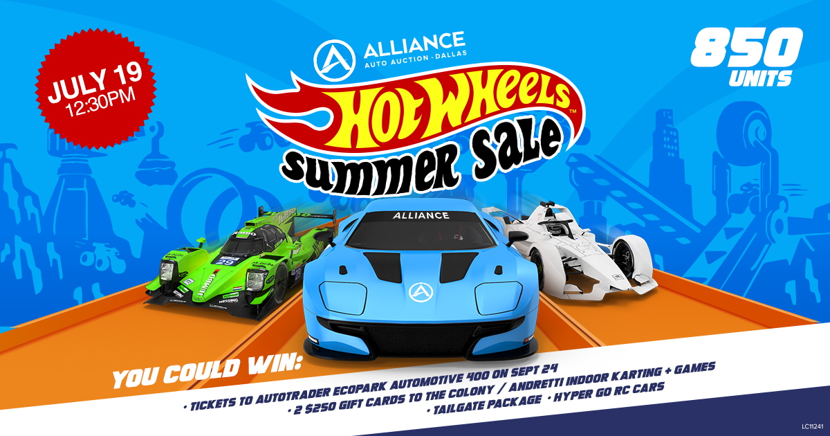 Dallas Hot Wheels Summer Sale
