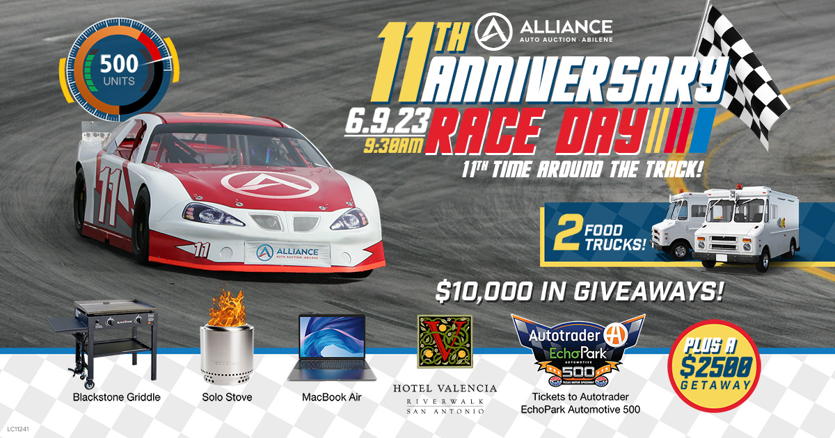 Abilene’s 11th Anniversary Race Day