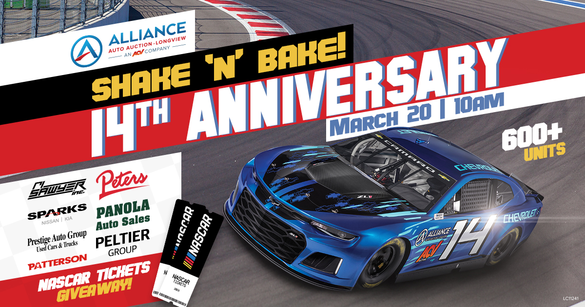Longview Shake ‘n’ Bake! 14th Anniversary