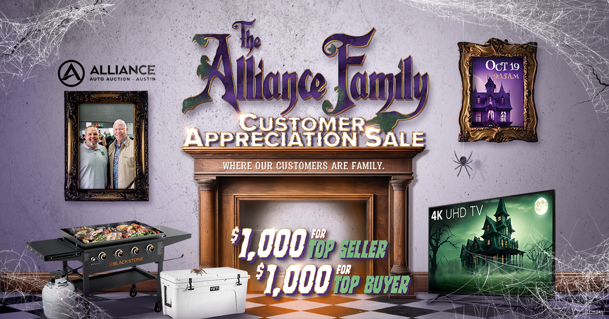 Alliance Auto Auctions in Abilene, Austin, Dallas, Longview & Waco