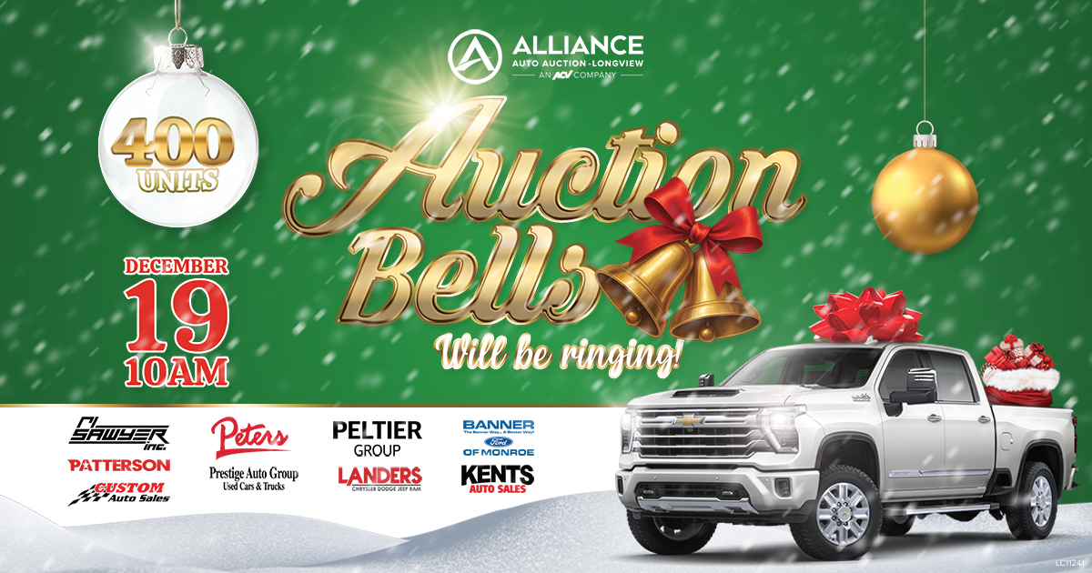 Longview Auction Bells will be Ringing!
