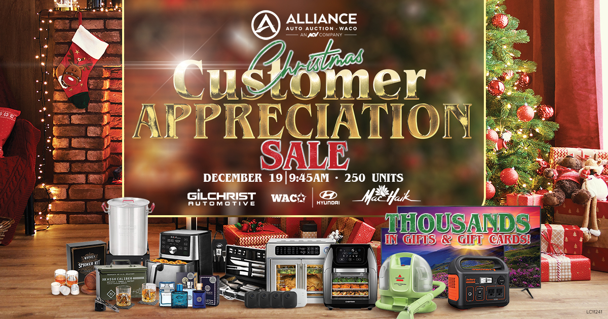 Waco Christmas Customer Appreciation Sale