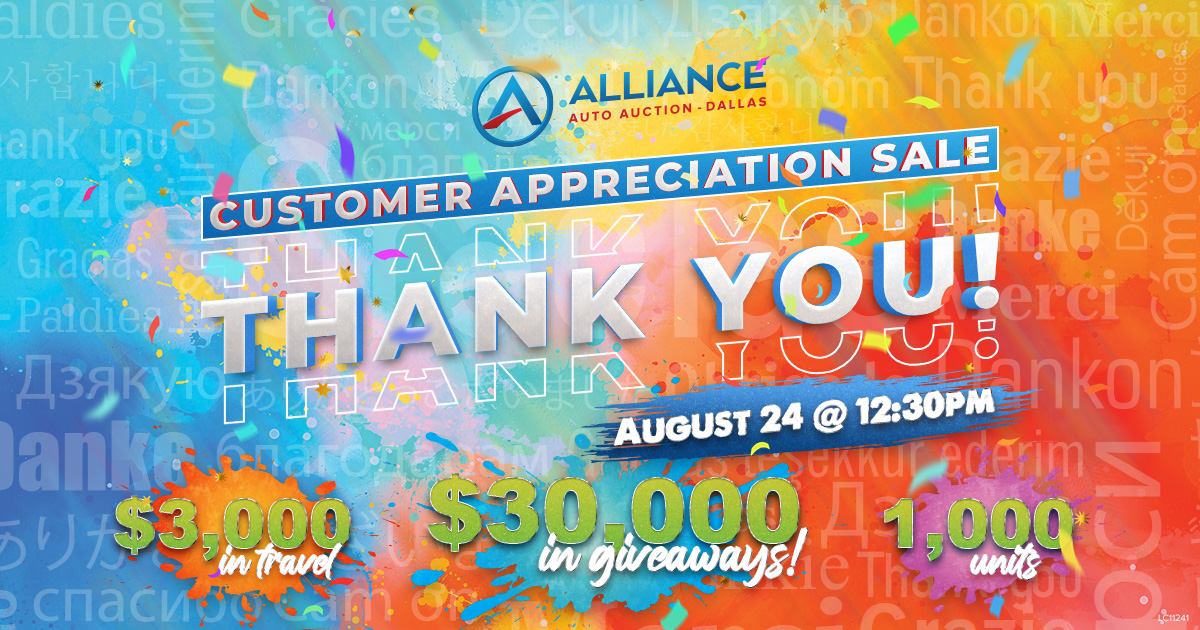 Alliance Auto Auctions in Abilene, Austin, Dallas, Longview & Waco Texas