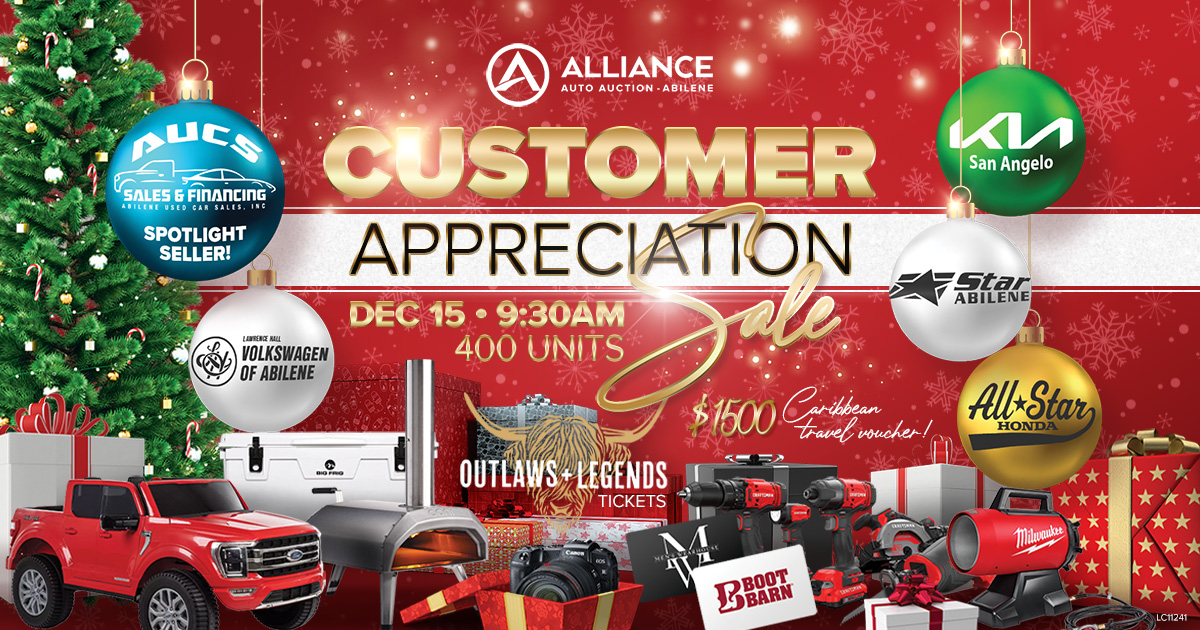 Abilene Customer Appreciation Sale
