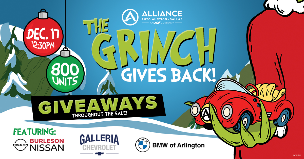 Dallas The Grinch Gives Back