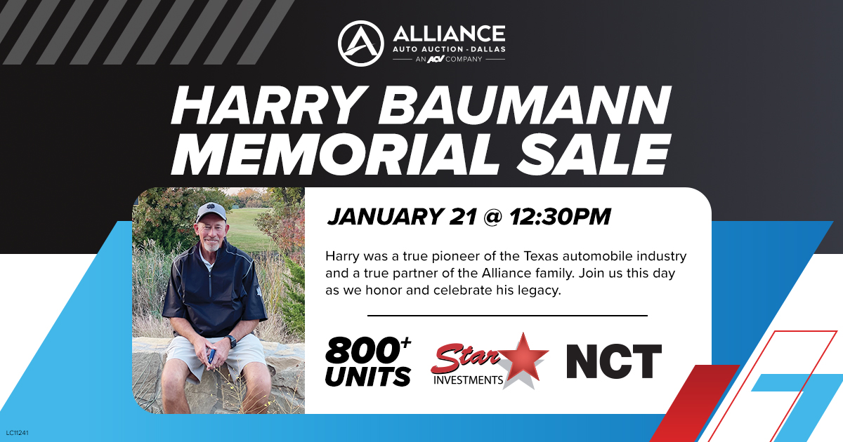 Dallas Harry Baumann Memorial Sale