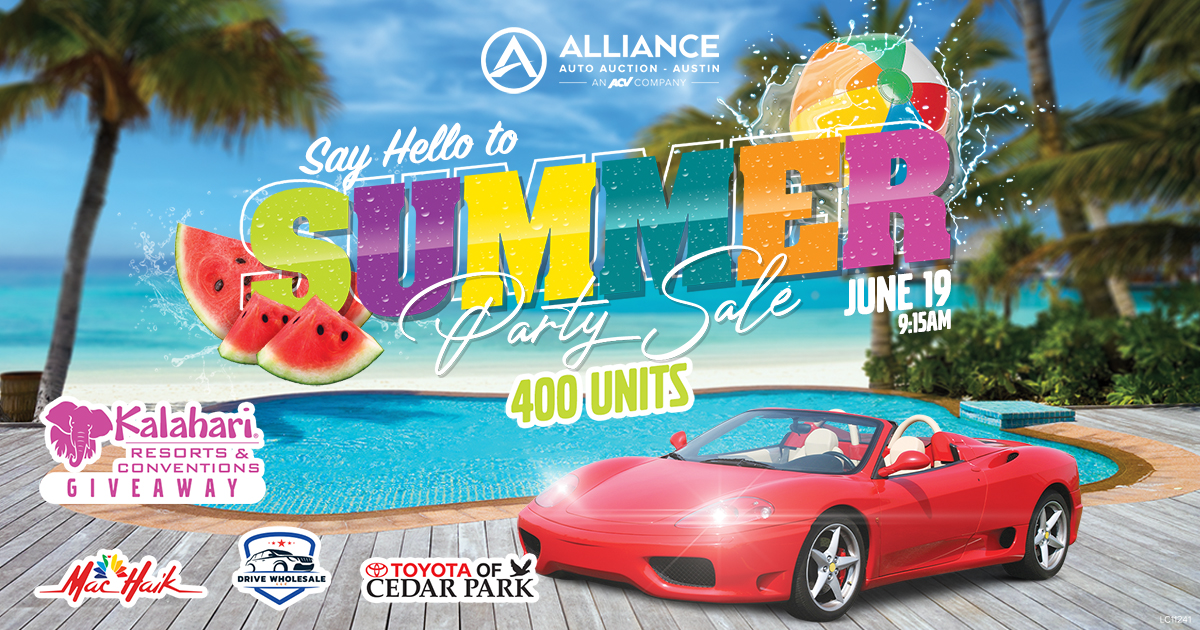Austin Say Hello to Summer Party Sale
