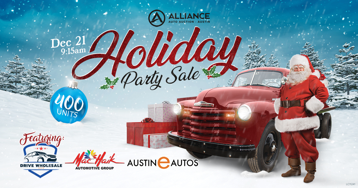 Austin Holiday Party Sale