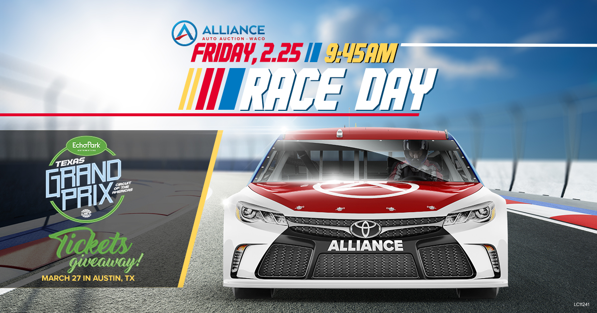 Waco Race Day Alliance Auto Auction