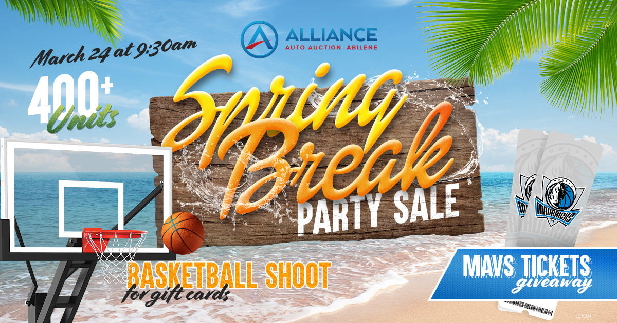 Abilene Spring Break Party Sale
