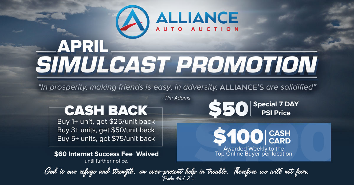 Weekly Sales every Wednesday at 9:45am