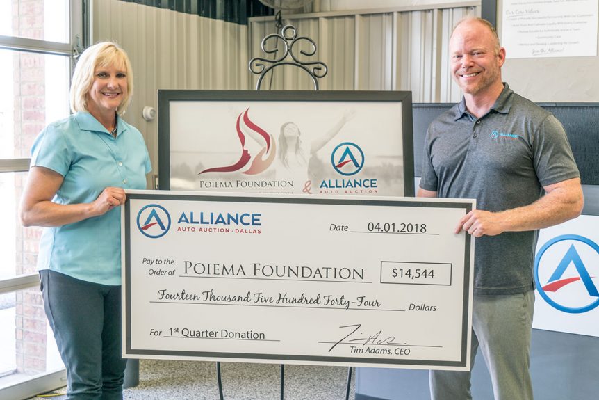 Poiema Foundation Alliance Auto Auction Partnership